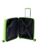 Gladiator 0800 4 Rollen Kabinentrolley 55 cm mit Dehnfalte light green