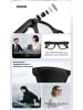 Onamaste KI-Smart-Brille mit 8-MP-Kamera & Bluetooth-Audio in Schwarz