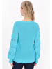 Usha Women Sweater in Turquoise