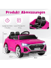 COSTWAY Kinder Elektroauto Audi SQ8 in Rosa