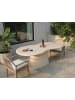 Beliani Esszimmertisch SPOLETO in Beige - (W) 110 x (H) 76 x (L) 200 cm