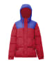 Fumo Wattierte Steppjacke in Rot Kobalt