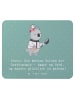 Mr. & Mrs. Panda Maus-Pad Koch Helden mit Spruch in Meeresbrise