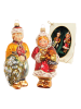 Krebs Glas Lauscha 2er-Set: Baumschmuck-Glasornament in Bunt