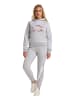 Bruno Banani Hoodie ohne Reißverschluss BRYANT in Grau / Melange