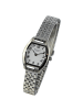 Regent Armbanduhr Regent Metallarmband silber extra groß (ca. 22x30mm)