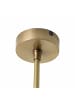 Licht-Erlebnisse Deckenlampe Ø 20 x (H)31.5 cm in Bronze hell Weiß