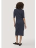 Hessnatur Hessnatur Strick Kleid Regular aus Bio-Baumwolle und Wolle in marine