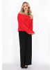 faina Women Sweater in red