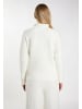 DreiMaster Vintage Damen Strickpullover in Wollweiss