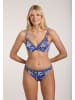 Olympia Mix&Match Bikini Top in weiss/nachtblau