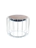 Kayoom Sitzkissen Pouf Comfortable in petrol - silber