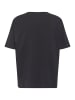 Kaffe T-Shirt kurzarm KAelectra Oversize fit in Black Deep