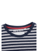 Band of Rascals T-Shirt " Striped " in blau