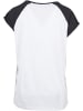 Urban Classics T-Shirt in white/black