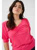 KAFFE curve T-Shirt kurzarm KCsissy Tight fit in Raspberry