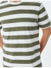 KOTON TSHIRT SS in Grün Gestreift