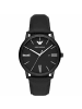 Emporio Armani Quarzuhr für Herren in Schwarz