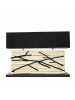Licht-Erlebnisse Tischlampe (B)80 x (L)25 x (H)56 cm in Holz (Natur) Schwarz