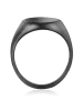 True Rebels Ring aus Edelstahl in gunmetal