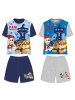 Paw Patrol Tower Kurzpyjama Kinder 5 Jahre – Schlafanzug Grau