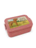 Mr. & Mrs. Panda MEPAL Bentobox Hund Dogge Design mit Spruch in Rot Pastell
