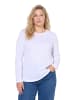 Ulla Popken Shirt in schneeweiß