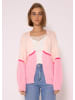 SASSYCLASSY Oversize Strick-Cardigan in Rosa