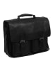 The Chesterfield Brand Soft Class Aktentasche Leder 41 cm Laptopfach in schwarz