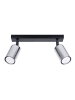 Nice Lamps Plafond SOLARA 2 schwarz/chrom H 1