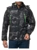 Geographical Norway Jacke in Black-Green