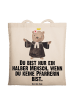Mr. & Mrs. Panda Tragetasche Pfarrerin Herz mit Spruch in Creme