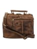 Greenburry Vintage Umhängetasche Leder 24 cm in brown