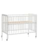 fillikid Beistellgitterbett Nena aus massivem in weiss