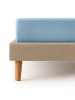 Cats Collection Spannbetttuch Edel-Jersey in stahlblau