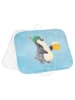 Mr. & Mrs. Panda Topflappen Pinguin Bier ohne Spruch in Eisblau
