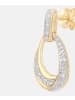 Diamant L'éternel Ohrhänger aus 375 Gelbgold mit Diamant