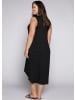 sheego Strandkleid in schwarz