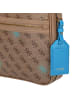 Guess Milano Umhängetasche 23.5 cm in beige-blue