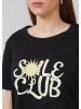 QS T-Shirt in 99D1_schwarz