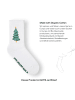 von Jungfeld Tennissocken Kids mit Weihnachtsmotiven in Tree - Pure White