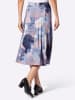 WITT WEIDEN Bahnenrock in marine-flamingo-bedruckt