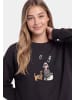 myMo Women Sweatshirt in Black