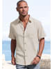 Beach Time Kurzarmhemd in beige