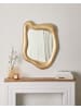 Beliani Wandspiegel SANTEC in Gold - (W) 59 x (H) 77 x (L) 4 cm Horizontal