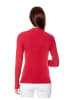 Vincenzo Boretti Pullover gerader Schnitt in fuchsia