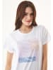 Organication T-Shirt "WOR15232" in Weiß