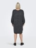 ONLY Carmakoma Kleid in Dark Grey Melange
