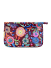 Oilily Pieternella stripe Kosmetiktasche 22 cm tawny port