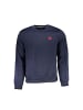 GianMarco Venturi Blau Polyester Herren Sweatshirt